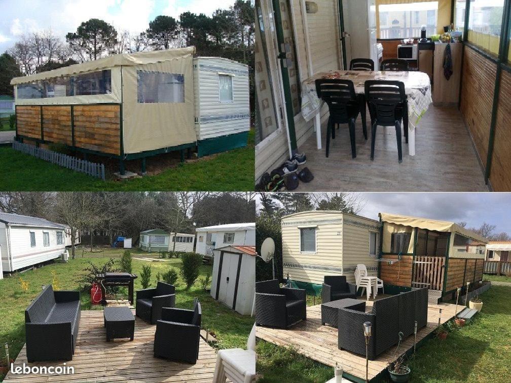 Mobilhome Bien Equipe Et Climatise Mimizan-Plage Exteriér fotografie